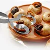 Pinces à escargots 304 en acier inoxydable à tête creuse petites pinces à nourriture Mini crabe huîtres choix ustensiles de service F20173040