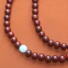 12mm 108 pièces prière bouddhisme perles véritable bois de santal rouge lobulaire indien naturel