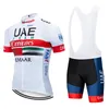 Cykeltröja Set 2020 Pro Team UAE Cykle Clothing Menwomen Summer Breattable MTB Bike Jersey Bib Shorts Kit Ropa Ciclismo6710884