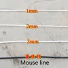 Dayanıklı 200m Beyaz Pamuk Kablosu Doğal Bej ED Kordon Halat Zanaat Makrome String DIY El yapımı ev dekoratif tedarik 3mm236q