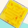 5.5cm 3D Cube Puzzle Maze Toy Game Game Box Fun Brain Game Challenge Toys Balance Edysational Toys for Children DC9735251253