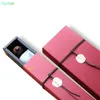 100pcs Red rectangle 12 cavities holes chocolate packaging box for Valentine's Day chocolate candy gift box