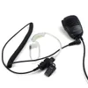 2 Stück 3,5 mm Hör-/Receiver-Ohrhörer mit Luftschlauch für Motorola-Lautsprecher, Mikrofon, MP3