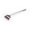 Rozszerzalne rozciąganie Telescoping Back Scratcher z piórem Pocket Clip Poręce Pocket Portable Stainless Steel Body Scratch