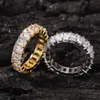 Luxe designer sieraden heren ringen hiphop bling diamant zilver gouden ring liefde belofte bruiloft verloving pandora stijl kampioenschap ringen