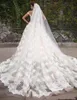 Урожай Турция бальное платье свадебное платье с плеча принцессы Ливан Иллюзия Jewel шеи Кружева Аппликации Arab платье невесты Vestidos De Soiree