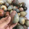 High Quality 50mm Natural ocean jasper Egg minerals crystal healing stonHand Carved Palm Healing Gemstone For Gift Home Decor3020871