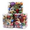 60-70pcs Christmas Ball Ornament Christmas Tree Decoration Ball Bauble Hanging Xmas Party Decoration Home Christmas Party Supplies BC VT0926
