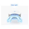 V-White 360 ​​graden intelligente automatische sonic elektrische tandenborstel u type tandenborstel usb laadtanden tanden bleken blauw licht