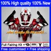 Body For KAWASAKI ZX 636 600CC ZX-636 1994 1995 1996 1997 213MY.17 hot red black ZX636 ZX-6R ZX600 ZX 6 R 6R ZX6R 94 95 96 97 Fairings