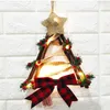 クリスマスの装飾装飾年の年装飾ペンダント手作りの花輪吊り下げられている花輪をクリスマスパーティーの装飾2タイプ1