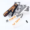 Girl Canvas Belt Letters Printed Belt The Korean Version Double loop Ring Belts Fashion Canvas Belts Party Favor GGA1932