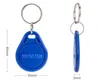 1000pcs Custom Printing RFID Tags 125KHz 13.46MHz Token Key Fobs Keyfob RFID Keychain Printed Arbitrary Pattern printing