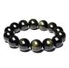 8 MM Natural Stone Golden Obsidian Bracelet Round Aventurine Beads