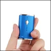 Komodo C6 Box Mod Preheat 650mAh Variable Wattage Battery Bottom Adjustable Vape For 510 Thick Oil Vaporizer Cartridge