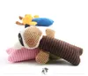 Pet Chew Zabawki Pies Zabawki Puppy Zęby Dental Guss Odporne na kukurydzanie Kukurydzane Aksamitne Pet Pet Gitging Sound Toy Pies Plush Toy