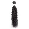 Peruanska mänskliga hårförlängningar vattenvåg 4 buntar hårprodukter fyra stycken/parti remy vattenvåg jungfru hår