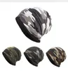 Winter warm hat warm loose camouflage crochet winter ski hiking hat gorras hat D141