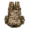 Sacs 50l Tactical Backpack 4 in 1 Sacs militaires Sacs armée Rucksack sac à dos molle molle extérieur sac Sac de sport Camping Randonnée