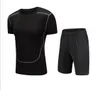 Sports Short Sleeve T-shirt Men's New Fitness Garment Sweat Fast-dry running basketball training compressed clothes
