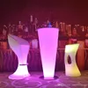 Höjd 110 cm Vattentät Trådlös LED Upplyst Vertikal Möbler RGB Cocktail Bar Uppladdningsbara Inomhus / Utomhus Garden Manor Dekorationer