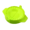 Dumpling maker formar matkvalitet plastpaket 7,5cm deg Press Dumpling Pie Ravioli Mögel Pastry Dumpling Mögel Kökstillbehör