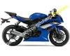 Carena YZFR6 per Yamaha YZF R6 YZF600 2008 09 10 11 12 13 14 15 2016 YZF-R6 Moto carrozzeria blu (stampaggio ad iniezione)