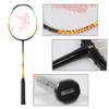 Professional 2 Player Badminton Bat Replacement Set Ultralight Carbon Fiber Badminton Racquet med Bag Raket8862245
