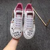 Designer Kvinnor Nylon Casual Skor Gabardine Classic Canvas Sneakers Brand Wheel Lady Stylist Trainers Fashion Platform Solid