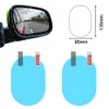 60PCS Car Rearview Mirror Film Antifog Water Mist Anti glare Protective Stickers Cars SUV Screen Rear View Mirror Window Clear5494234