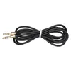 1 m Frosted small metal audio line 3.5mm male to male Aux Cable For iPhone Car Headphone Speaker Wire Line Aux Cord 300pcs