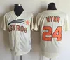 Vintage 1962 Houston Colt .45s 35 Joe Morgan Baseball Jerseys 2 Nellie Fox 24 Jimmy Wynn Cream Jersey Stitched Shirts S-XXXL