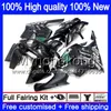 Karosserie für KAWASAKI ZX900 900 CC 9 R 94 97 1994 1995 1996 1997 221MY.1 Glänzend schwarz ZX 900 ZX 9R 900CC ZX-9R ZX9R 94 95 96 97 Verkleidungen