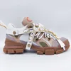 신발 이동식 크리스탈이있는 Flashtrek 운동화 Mens Luxury Designer 캐주얼 신발 Fashion Luxurys Womens Designers Sneakers size 35-46