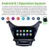Android 9 pouces HD écran tactile voiture vidéo radio navigation GPS pour 2012-2014 Hyundai Elantra avec lecteur multimédia Bluetooth
