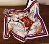 Hoge kwaliteit pure zijden sjaals voor dames Luxe designer zijden sjaals en sjaals Wraps Hijaabs Hoofddoek Hoofdband Multifunctioneel Ne6182524