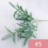 4 teile / los 95 cm Künstliche Pflanze Kunststoff olivenzweig olivenblatt gefälschte pflanzen zweig für blume zubehör dekoration hochzeit dekorative