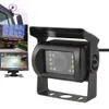 Freeshipping voiture étanche et anti-choc LED vue arrière vision nocturne camion bus van moniteur caméra de recul
