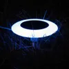 1PC Flying Saucer Shape LED Solar Pátio Lâmpada Decoração Luz
