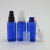 100 X 50ML Square Blue Lotion Pump Bottle for Shampoo, Soap, Cream use