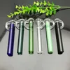 2019 full-color glamoureuze lange glazen kom groothandel bongs oliebrander buizen waterpijpen glazen pijp olie rigs roken