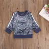 fall kids outfits children clothing girl Long Sleeve oneck Clothes Set Solid Tops Pants Outfits kid autumn winter suit7080631