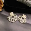 Vintage symulowane perłowe geometryczne kobiety nurkowania kolczyki sektor Pearl Kolczyki Prezent Bohemian Drop Kolczyki Biżuterii1423706