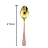 1 Pcs Faca, Garfo, Colher Talheres Ocidental Louça Espelho 304 aço inoxidável Faqueiro Pink Gold Louça Restaurante Hotel Uso Doméstico