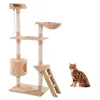 60 -Quot -Zoll -Kätzchen Pet House Hängematte Cat Tree Tower Eigentumswohnung CROCKER FÜNFORMOTOL3569734