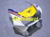 Kit carenatura moto per HONDA CBR900RR 919 98 99 CBR 900RR 1998 1999 ABS Set carene blu bianco giallo + regali HC03