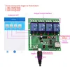 Freeshipping IoT DC 5V 4-Channel WIFI Switch / 3-Models 4-Relay WIFI / 433Mhz Remote Switch Universal Module / Smart Home switch