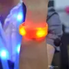 In stock Novelty Lighting Sound Control Led 7 Color Flashing Bracelet Light Up Bangle Wristband Music Activated Night light Club Activity Party Disco