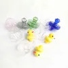 Cap de garrafa de vidro de vidro colorido Dome de 35 mm od 7 acessórios para fumantes de cores para quartzo banger unha bongs bongs bonguas