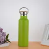 17oz Stainless Steel Water Bottle Wide Mouth Insulated Leak Proof Sports Bottle Tumbler Keep Liquid Cold Free shipping